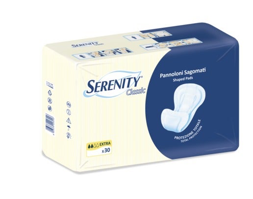 Serenity Classic Sagomato Extra 30 Pezzi