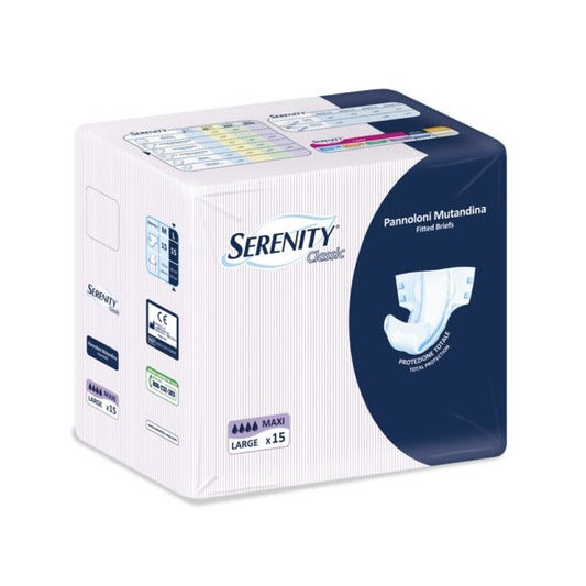 Serenity Classic Maxi Taglia L 15 Pezzi