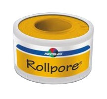 Cerotto In Rocchetto Master-Aid Rollpore Tessuto Non Tessuto 5X5