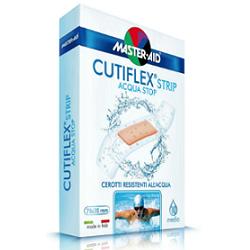 Master-Aid Cutiflex Strip Cerotto Impermeabile Trasparente Medio 10 Pezzi