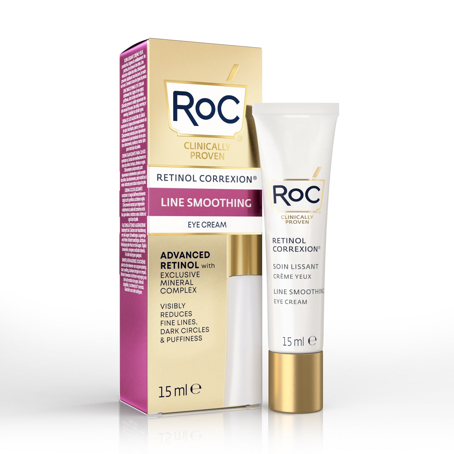 Roc Retinol Correxion Line Smoothing Crema Occhi 15ml