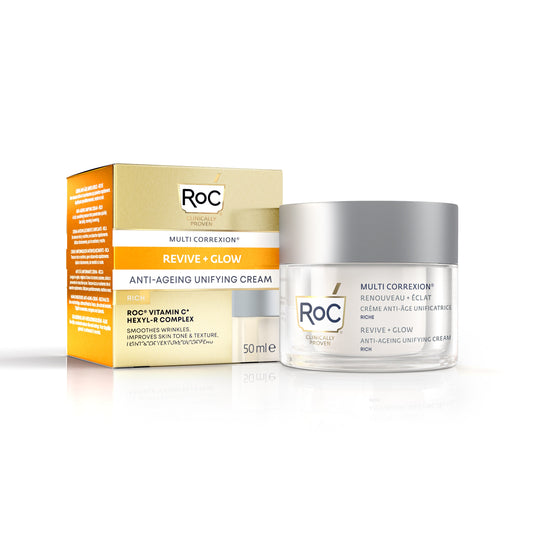 Roc Multi Correxion Revive+Glow Crema Viso Uniformante 50ml