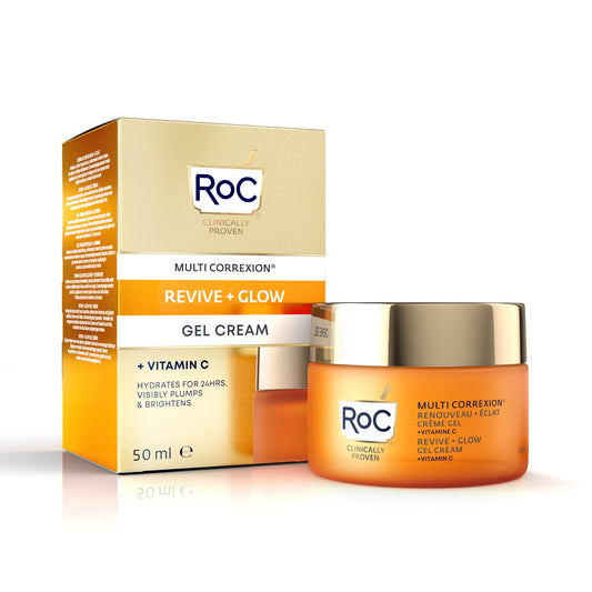 Roc Multi Correxion Revive&Glow Crema Viso Gel Illuminante 50ml