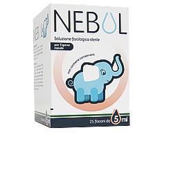 Nebul Soluzione Fisiologica 25 Flaconci Monodose 5 Ml