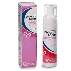 Diclorex Foam Schiuma Dermatologica Flacone Cani/Gatti 200ml