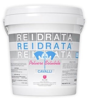 Reidrata Polvere Solubile Reidratante Per Equini Secchiello 5kg