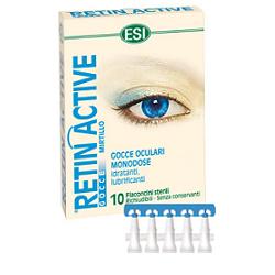 Retin Active Mirtillo Gocce Oculari 10 Flaconcini Monodose Da 0,5 Ml