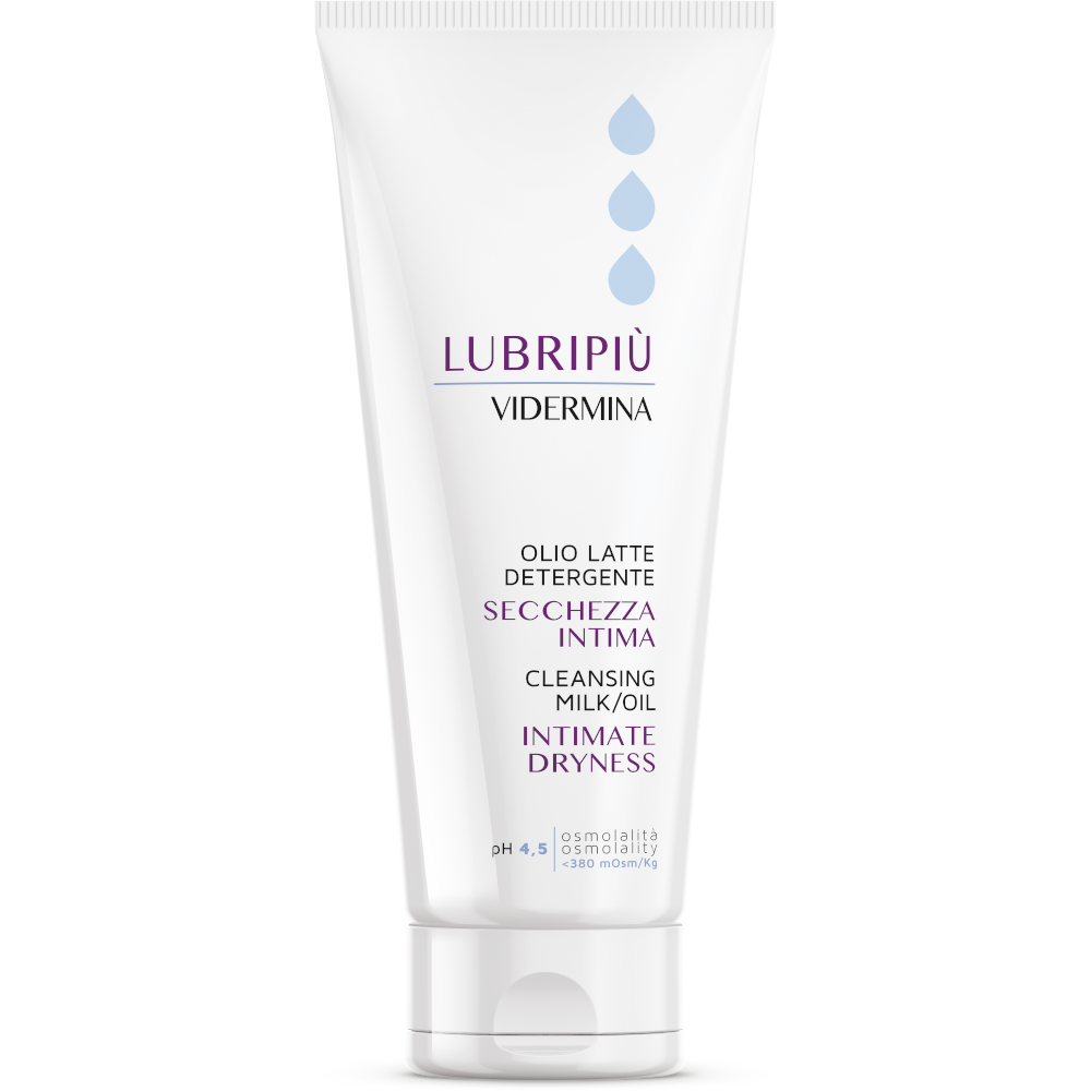 Lubripiù Vidermina Olio Latte Detergente Secchezza Intima 200ml