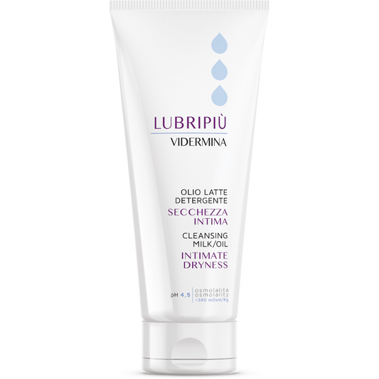 Lubripiù Vidermina Olio Latte Detergente Secchezza Intima 200ml