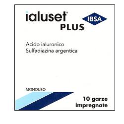 Garza Medicata Ialuset 10X10 Cm 10 Pezzi