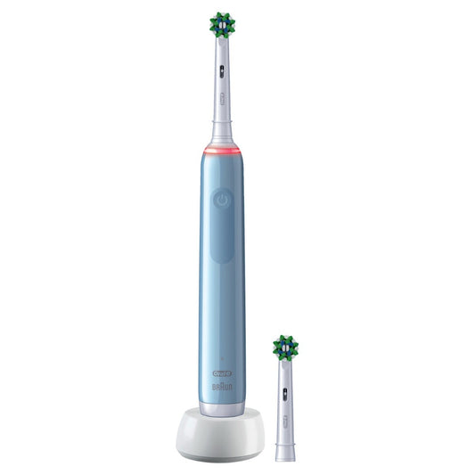 Oral-B Spazzolino Elettrico Ricaricabile Pro Series 3 Blu + 2 Testine