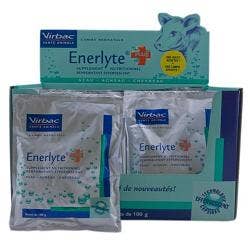 Enerlyte Plus Scatola Mangime Complementare Reidratante Effervescente Per Equini 24 Buste Da 100g