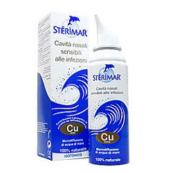 Soluzione Nasale Spray Sterimar Cu Con Rame Flacone 100 Ml