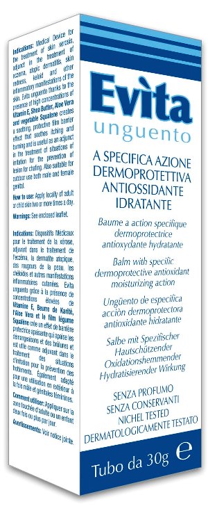 Evita Unguento A Specifica Azione Dermoprotettiva Antiossidante Idratante 30 Ml