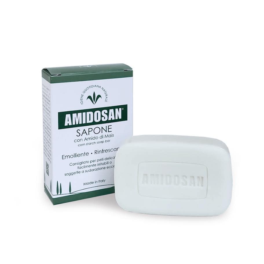 Amidosan Sapone Solido Vegetale Detergente Viso E Corpo 100g