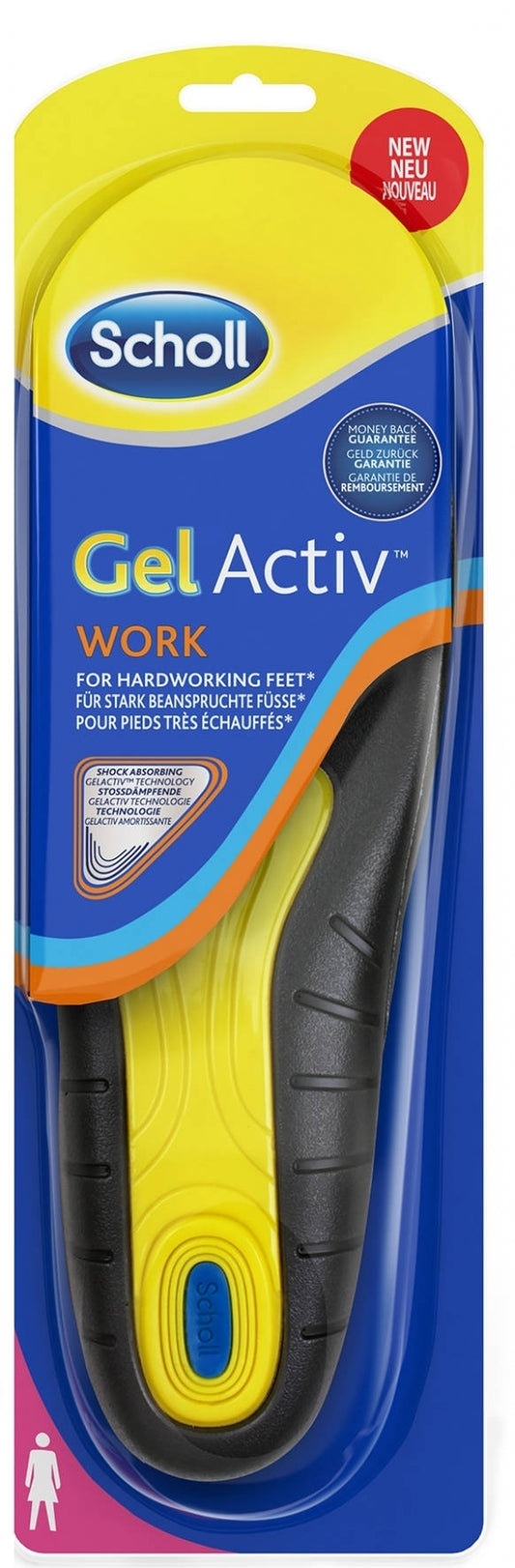 Scholl Gel Active Work Donna Solette Per Scarpe