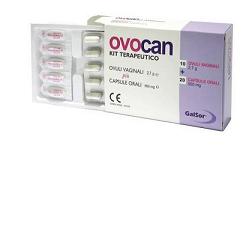 Ovocan Kit 10 Ovuli Vaginali 2,7 G + 20 Capsule Orali 500 Mg