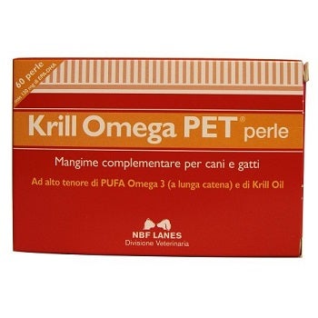 Krill Omega Pet Blister Mangime Complementare Cani/Gatti 60 Perle