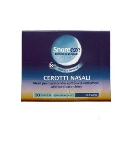 Snoreeze Cerotti Nasali Taglia L 10 Pezzi