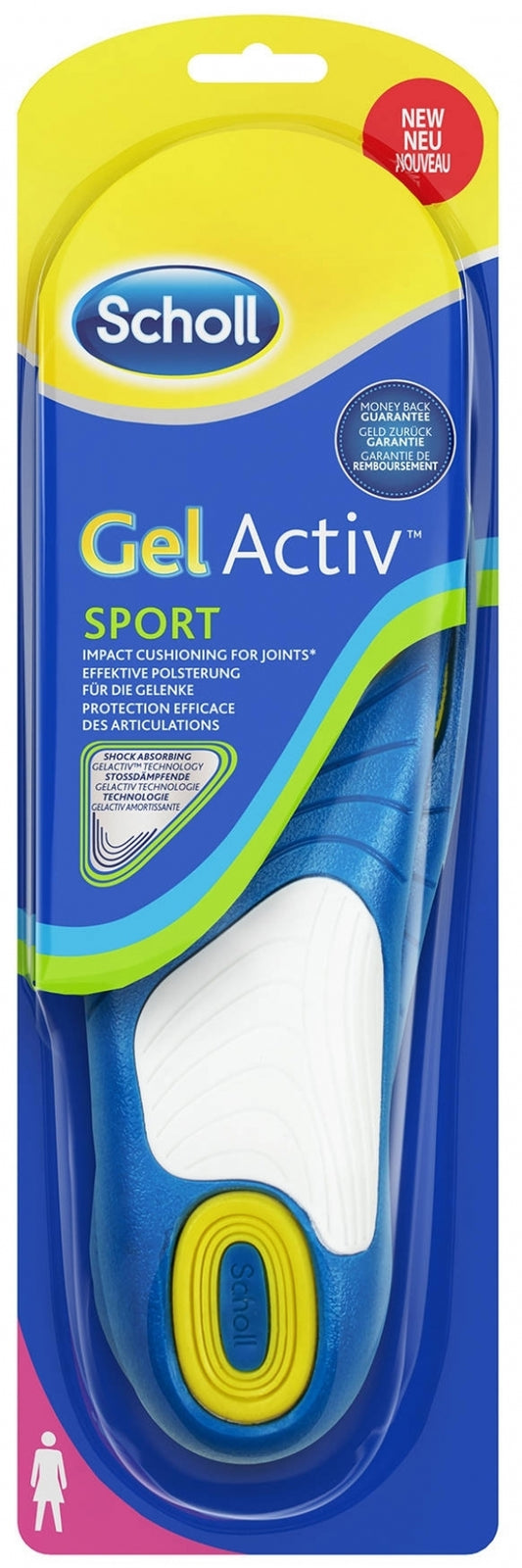 Scholl Gel Active Sport Donna Solette Per Scarpe