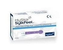 Lancette Pungidito Mystar Sylkfeel Lancets 25 Pezzi 33 Gauge