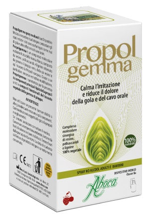 Aboca Propolgemma Spray No Alcool Bambini e Adulti 30ml