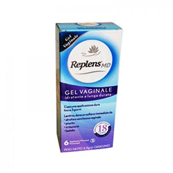 Replens Md Gel Vaginale 6 Applicatori Preriempiti