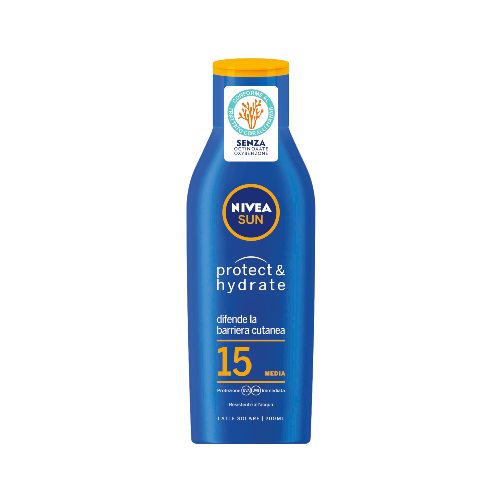 Nivea Sun Protect & Hydrate Latte Solare Spf 15 200ml