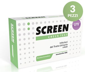 Screen Check Test Infezioni Vie Urinarie 3 Pezzi