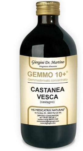 Dr Giorgini Liquido Analcolico Castanea Vesca 500ml Gemmo 10+