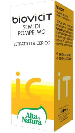 Biovicit Semi Di Pompelmo Estratto Glicerico 30ml