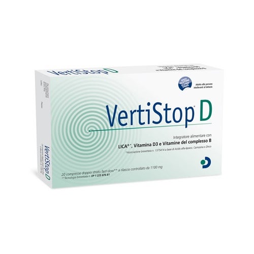 Vertistop D 20 Compresse 1100mg