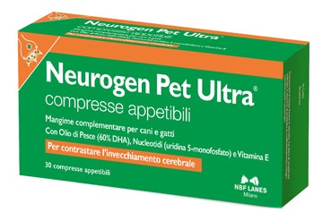 Neurogen Pet Ultra Mangime Complementare Per Cani E Gatti 30 Compresse