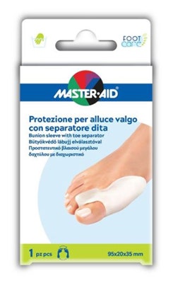 Master Aid Protezione Alluce Valgo Con Separatore Dita 1 Pezzo