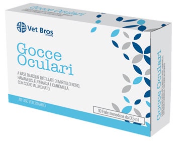 Vet Bros Gocce Oculari Per Cani/Gatti 10 Flaconcini