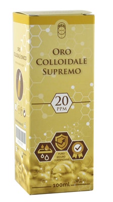 Oro Colloidale Supremo 20PPM 100ml