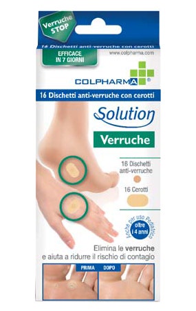 Colpharma 16 Dischetti Anti-Verruche