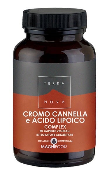 Terranova Cromo Cannella E Acido Lipoico Complex 50 Capsule