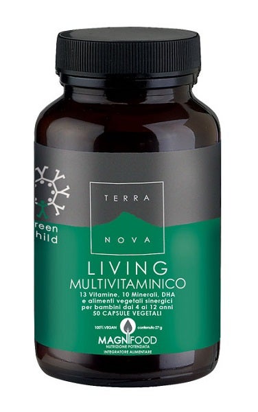 Terranova Living Multivitaminico Green Child 50 Capsule