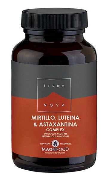 Terranova Mirtillo Luteina E Astaxantina Complex 50 Capsule