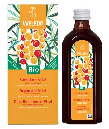 Weleda Succo Di Frutta Olivello Spinoso Vital Bio 250ml