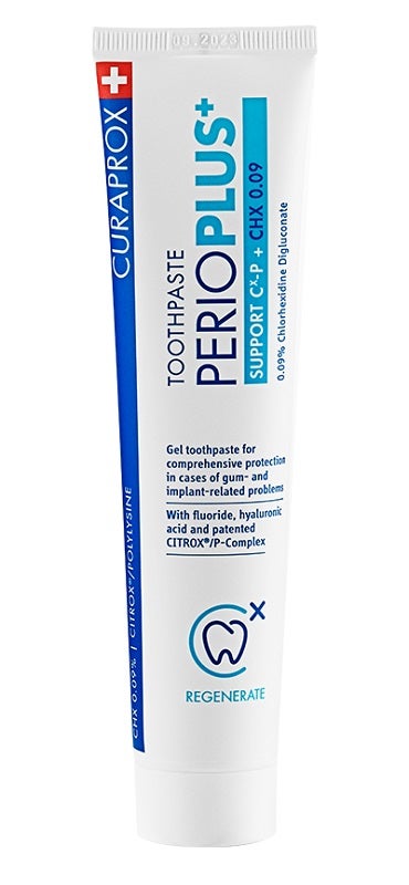 Curaprox Dentifricio Perio Plus + Support CHX 0,09% 75ml