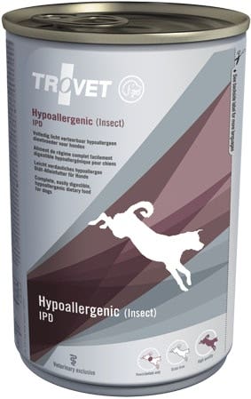 Trovet Hypoallergenic Insetti IPD Alimento Dietetico Per Cani 400gr