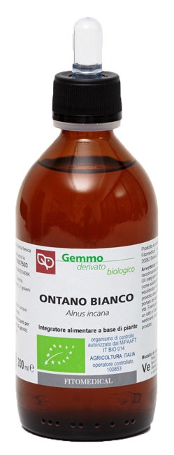 Ontano Bianco Macerato Glicerinato Bio 200ml