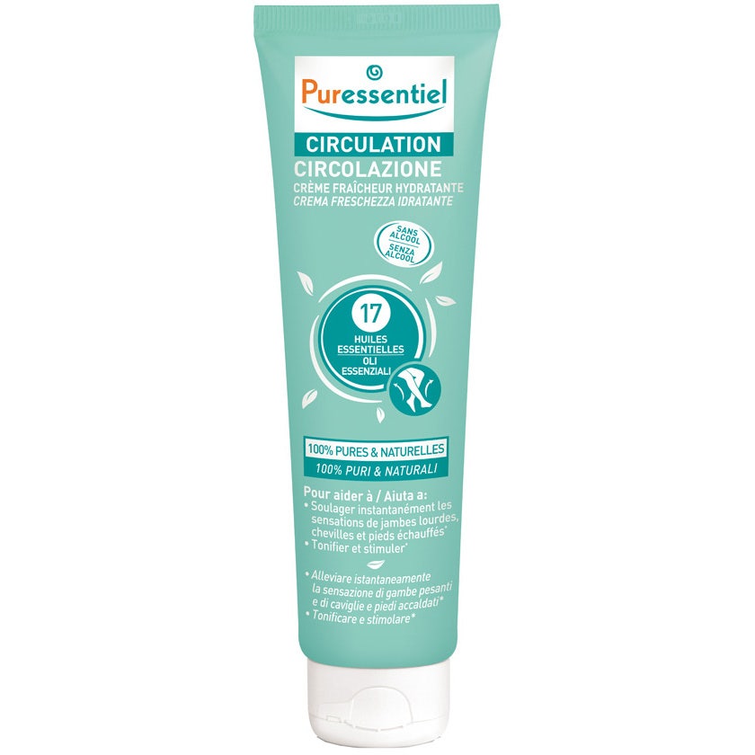 Puressentiel Crema Circolazione Freschezza Idratante Gambe/Piedi Stanchi 100ml