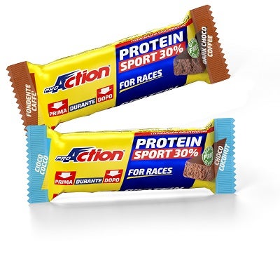 Proaction Protein Sport 30% Cioccolato Fondente/Caffe 1 Pezzo 35g