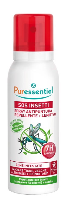 Puressentiel Spray SOS Insetti Antipuntura 75ml