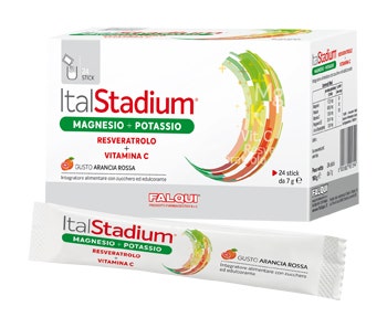 Italstadium Magnesio Potassio Vitamina C 24 Stick