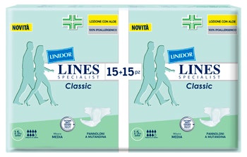 Lines Specialist Super M Pannoloni A Mutandina 30 Pezzi