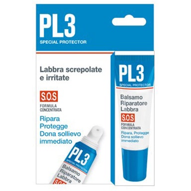 PL3 Balsamo Riparatore Labbra Sos 7,5ml